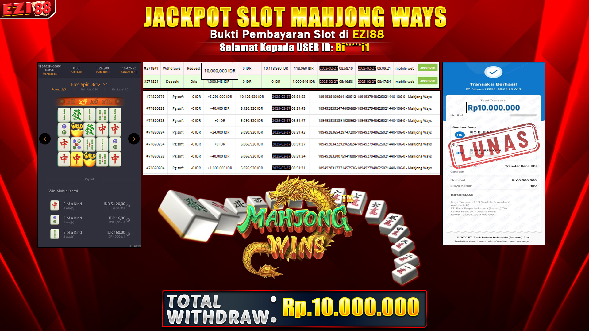 JACKPOT SLOT MAHJONG WAYS
