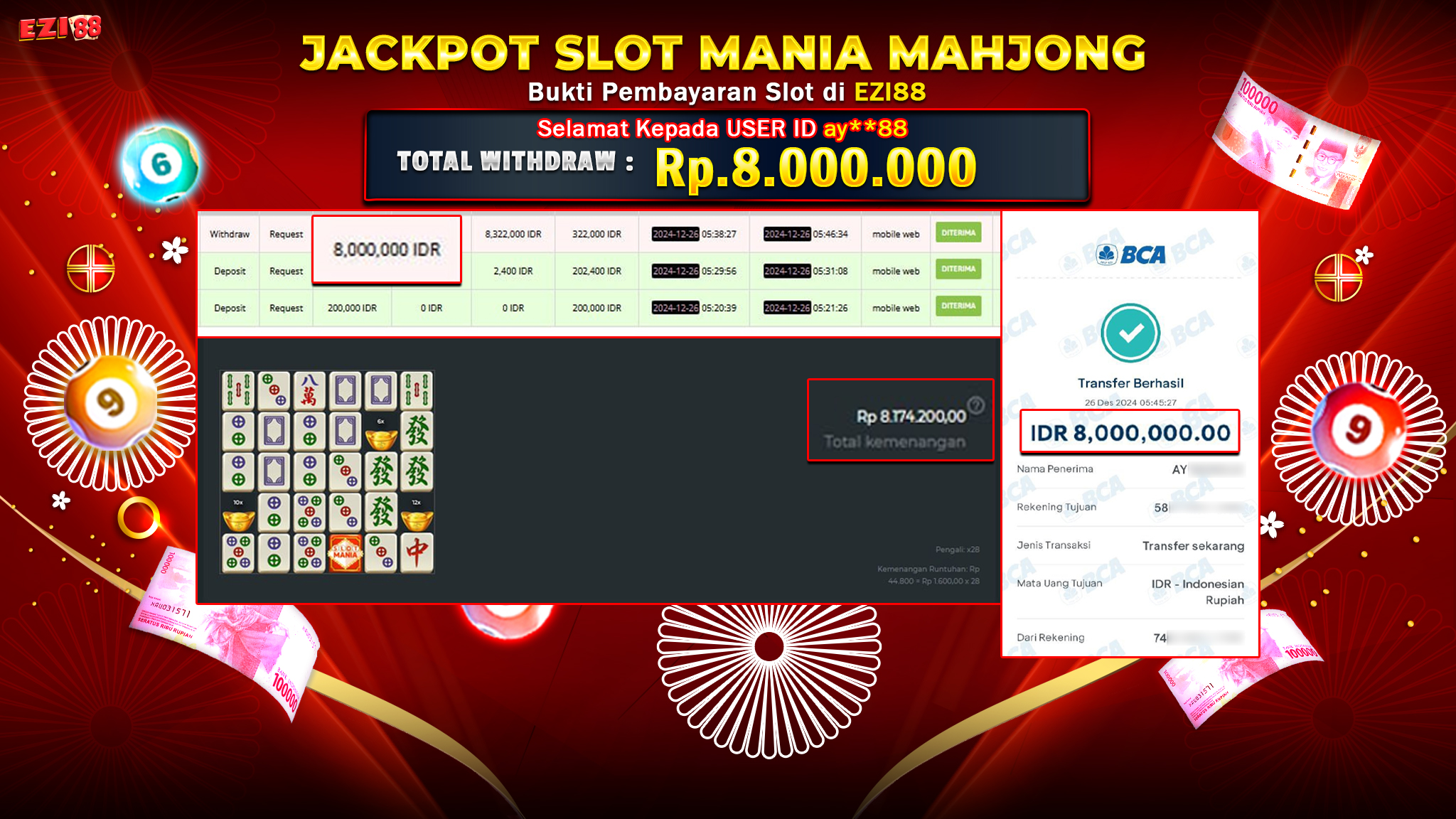 JACKPOT SLOT MANIA MAHJONG