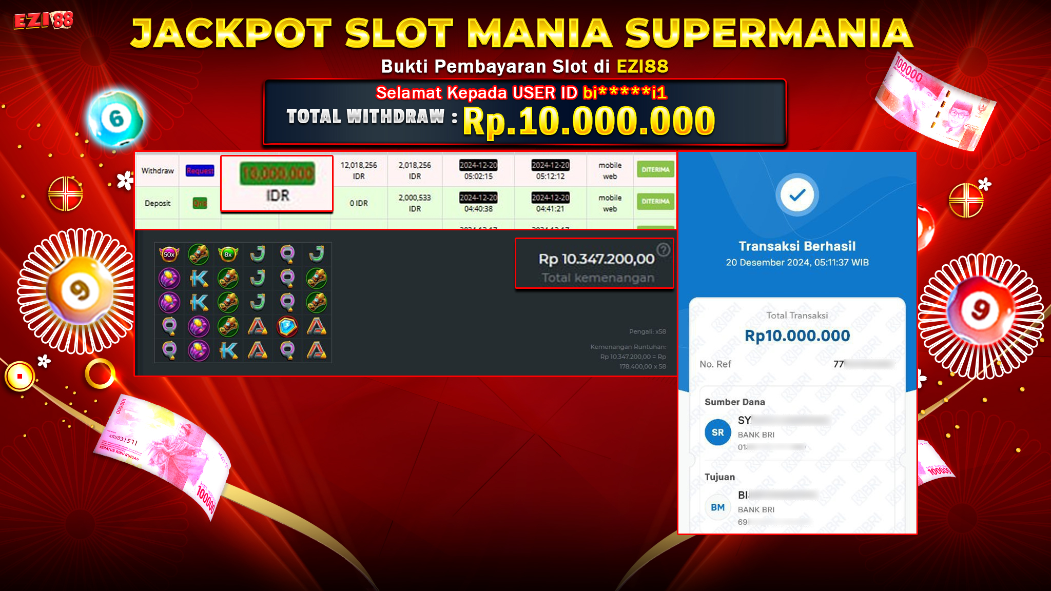 JACKPOT SLOT MANIA SUPERMANIA