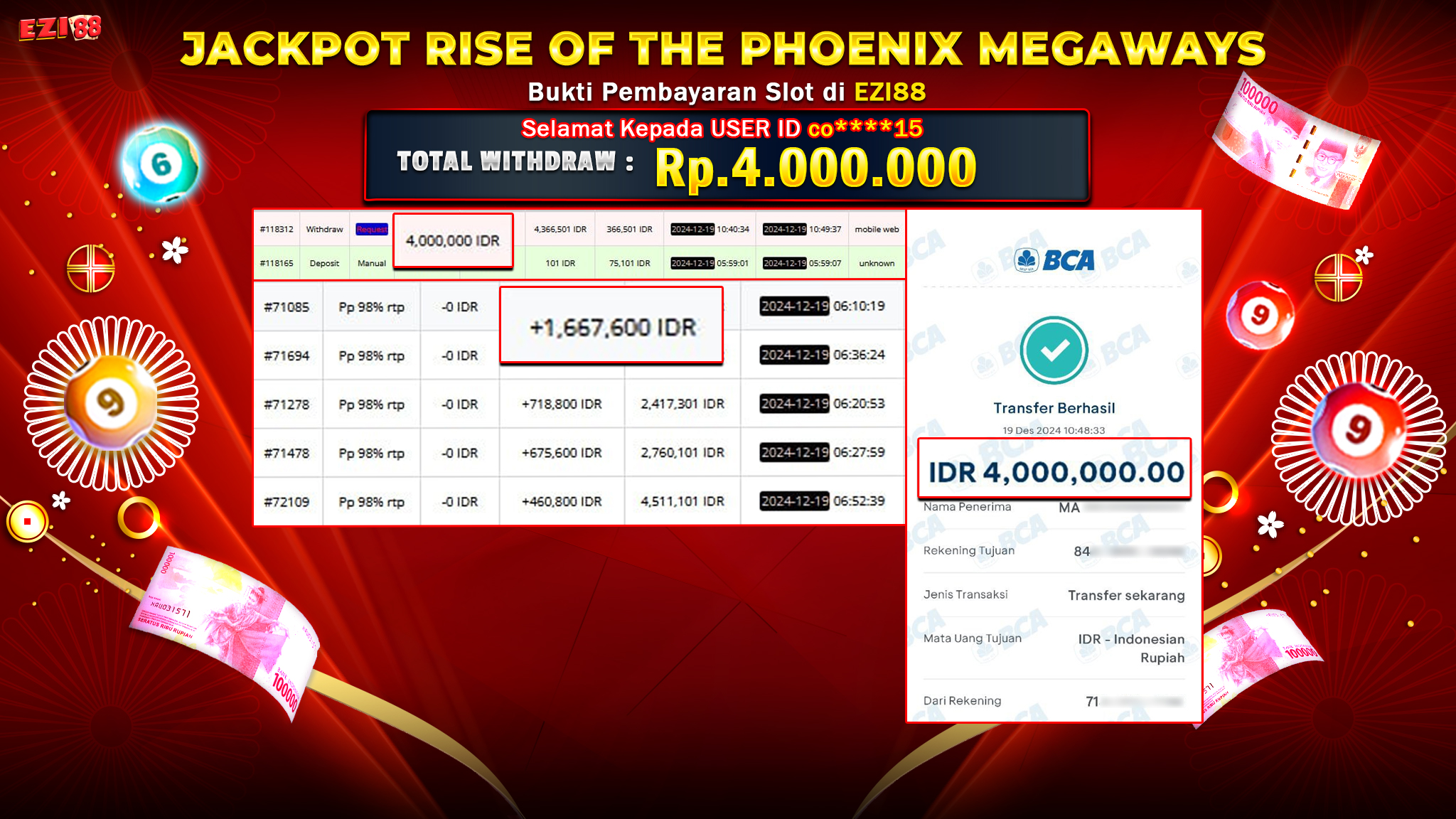 JACKPOT RISE OF THE PHOENIX MEGAWAYS