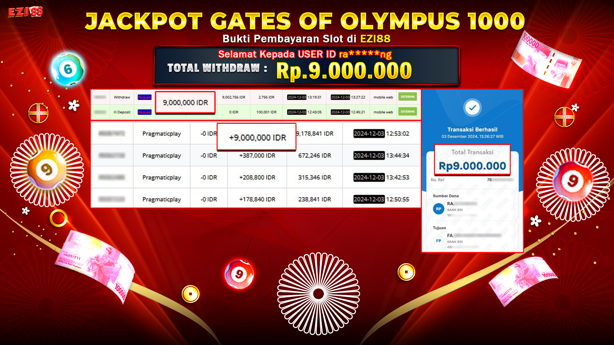 JACKPOT SLOT GATE OF OLYMPUS 1000