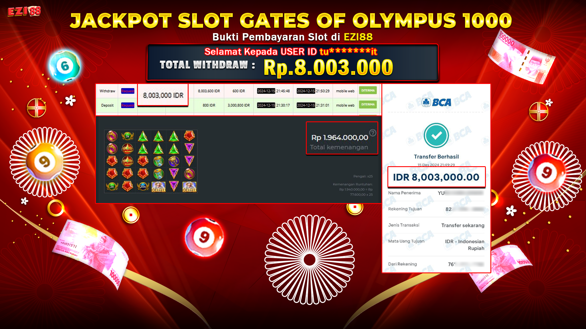 JACKPOT SLOT GATE OF OLYMPUS 1000