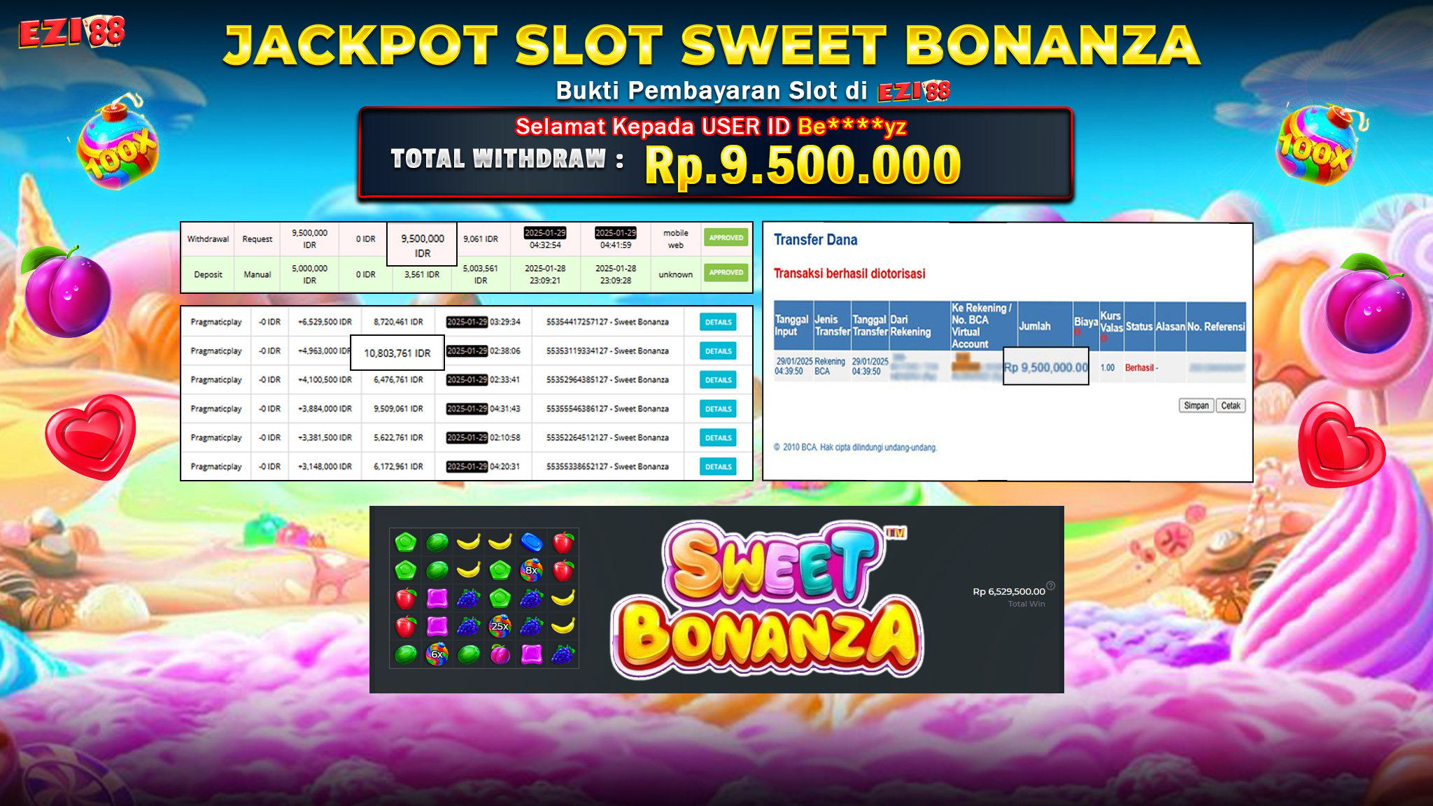 JACKPOT SLOT SWEET BONANZA