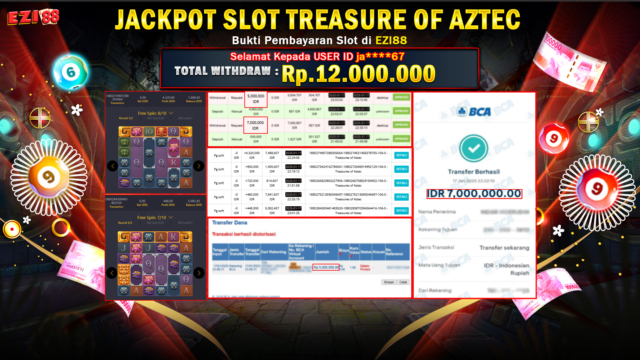 JACKPOT SLOT TREASURE OF AZTEC
