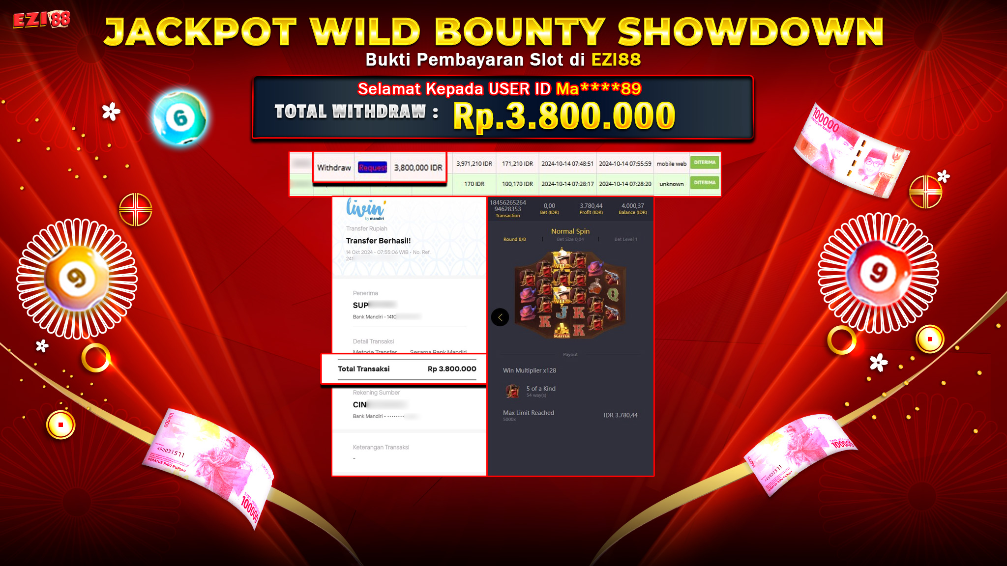 JACKPOT SLOT WILD BOUNTY SHOWDOWN
