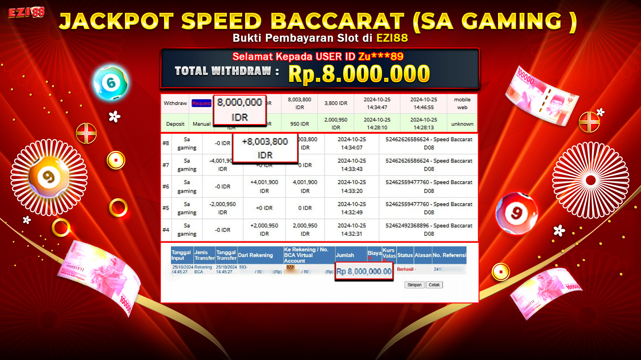 JACKPOT SPEED BACCARAT