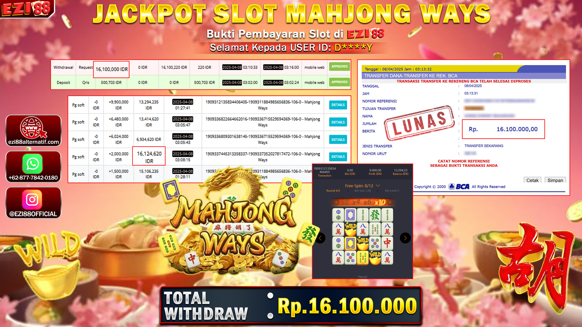 JACKPOT SLOT MAHJONG WAYS