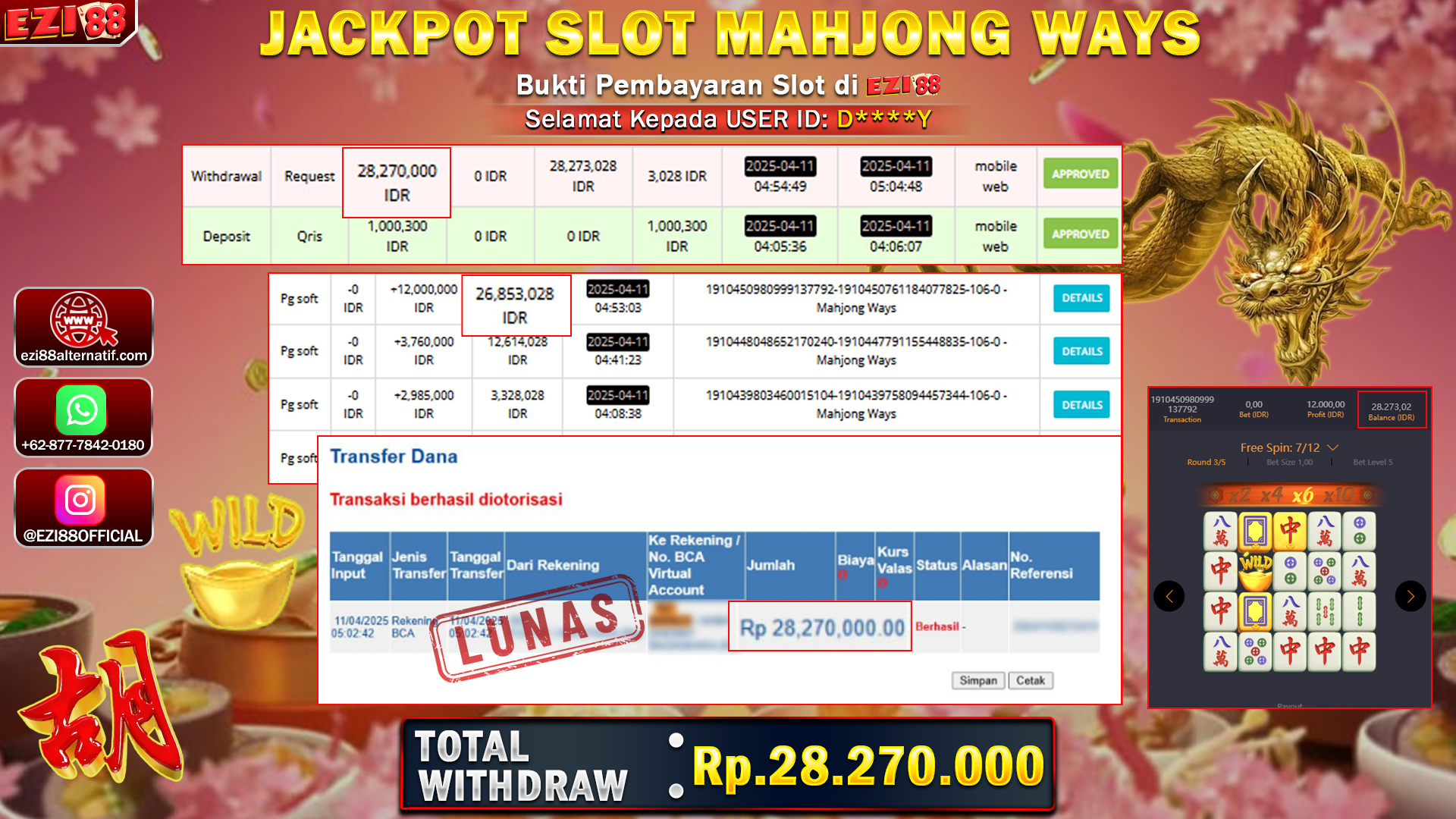 JACKPOT SLOT MAHJONG WAYS