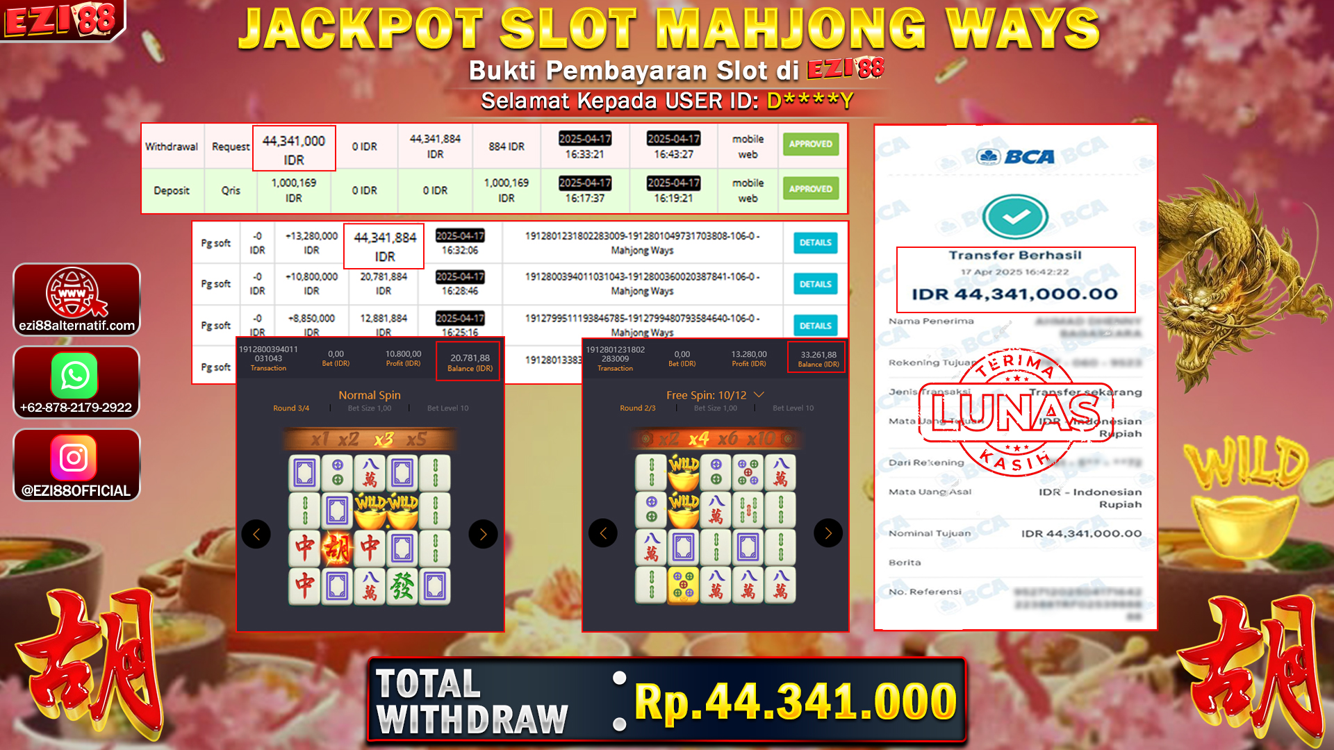 JACKPOT SLOT MAHJONG WAYS