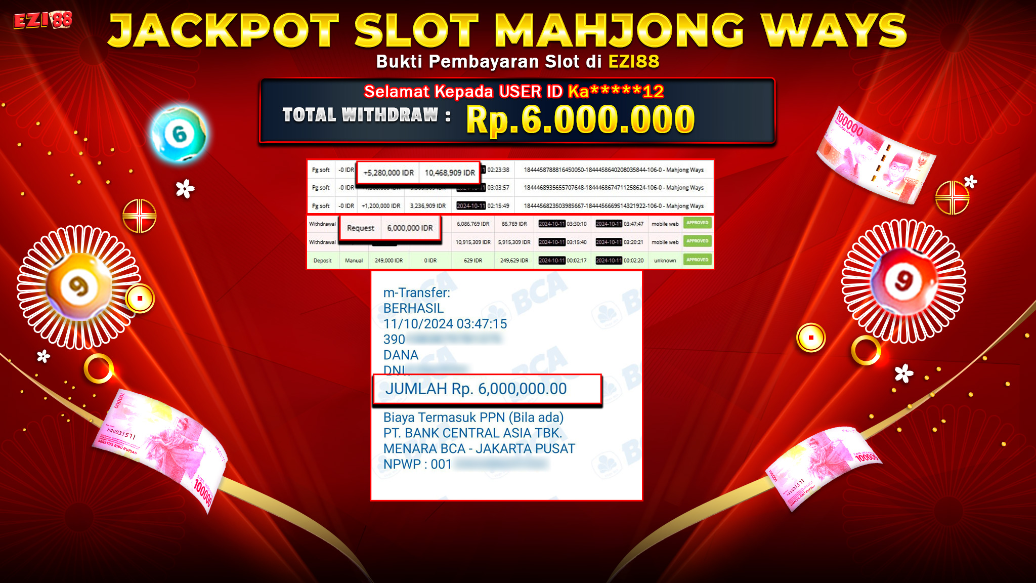 JACKPOT SLOT MAHYONG WAYS