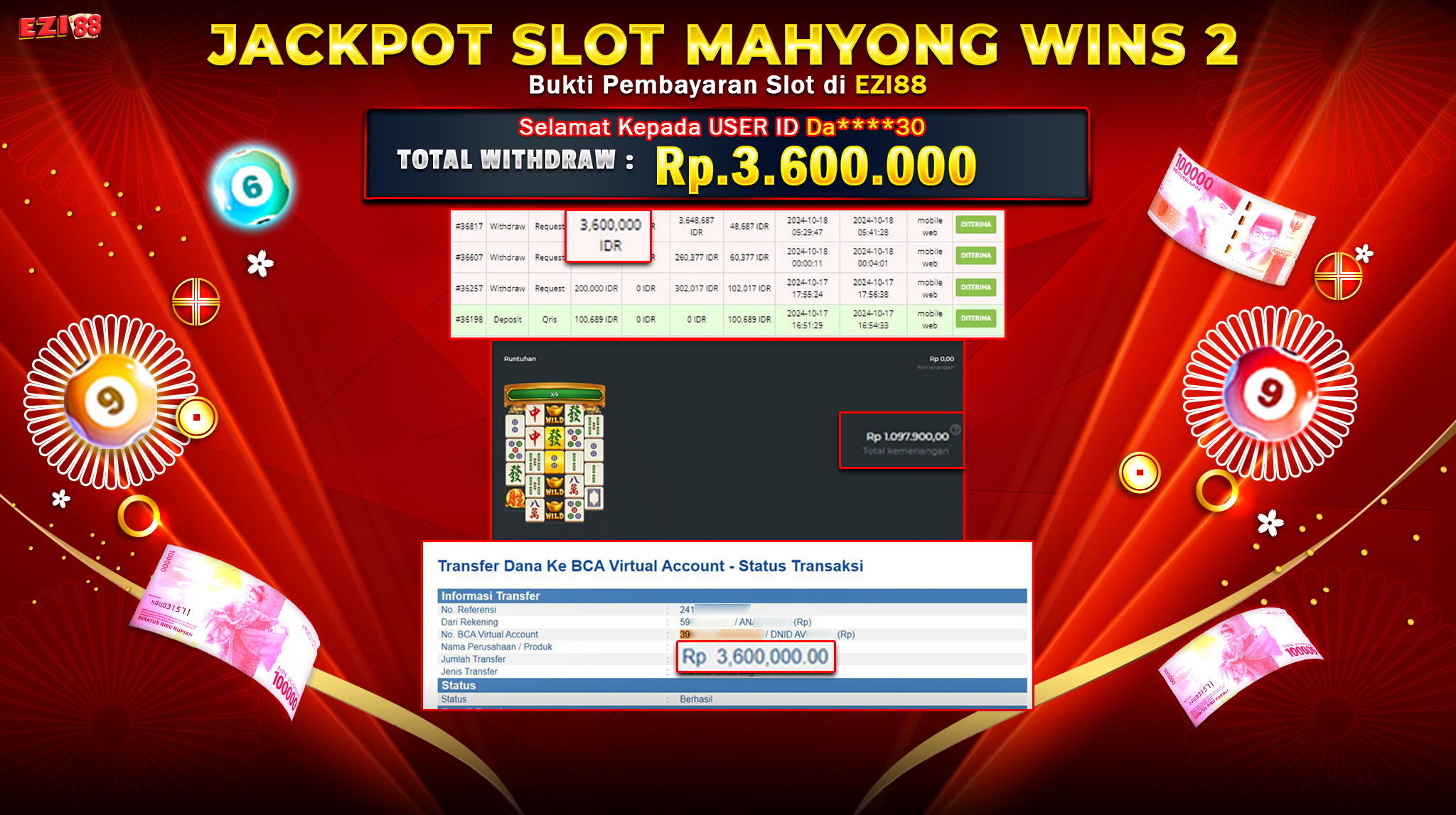 JACKPOT SLOT MAHYONG WINS 2