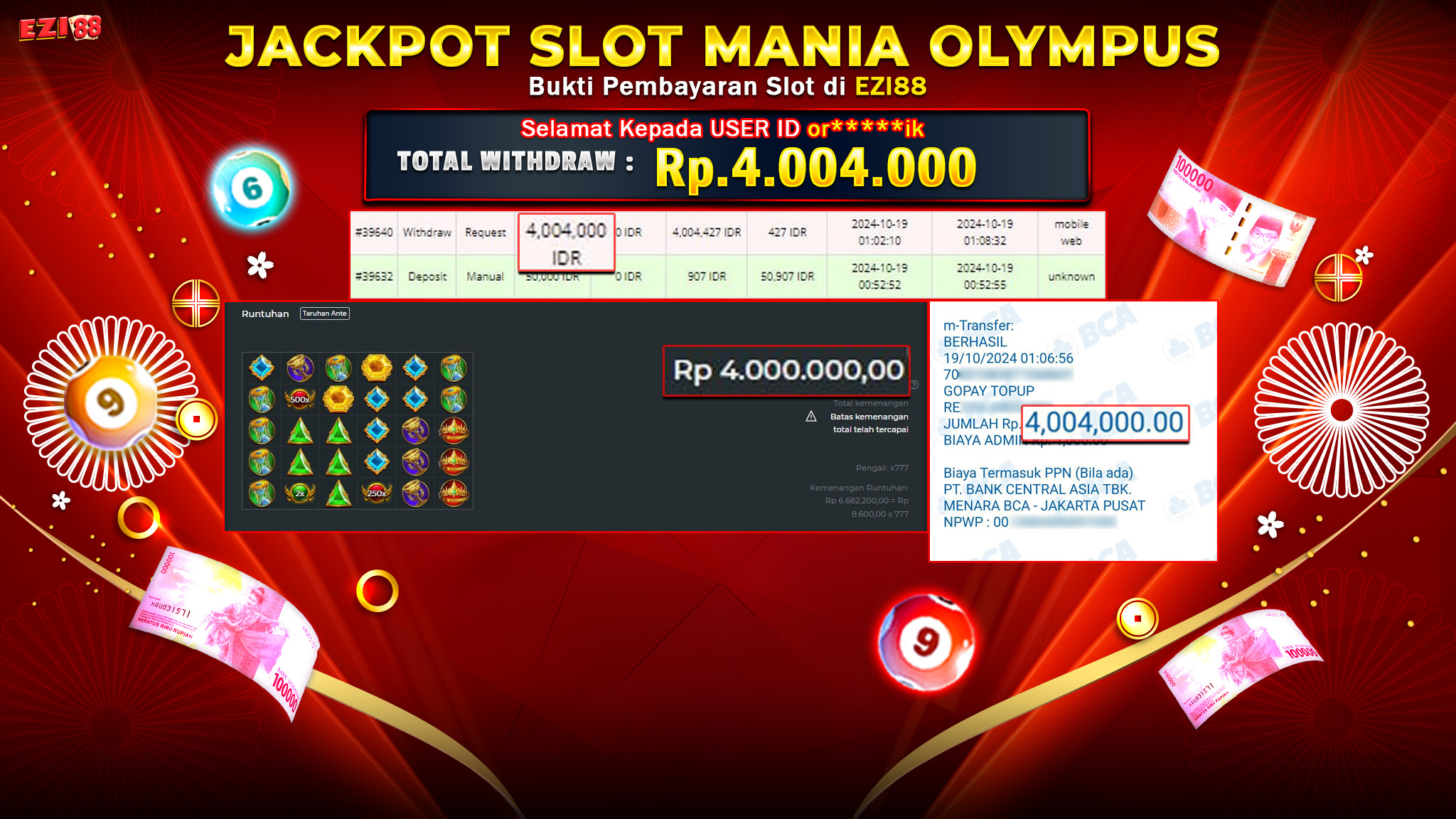 JACKPOT SLOT MANIA OLYMPUS
