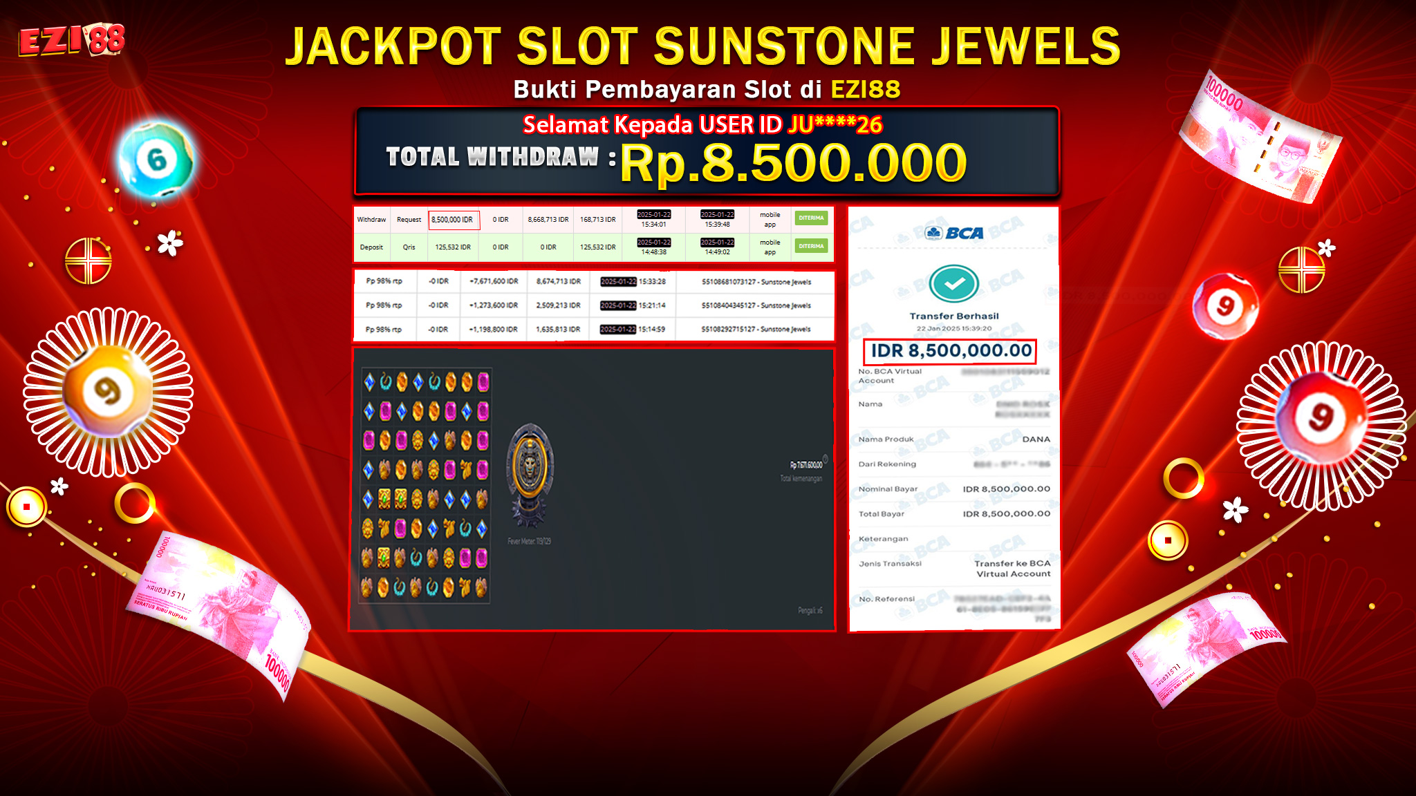 JACKPOT SLOT SUNSTONE JEWELS